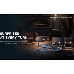 Buy Viewsonic Projector - M1 Max - 1080p Smart LED Portable Google TV USB-C in Cyprus, Nicosia, Limassol, Larnaka, Pafos