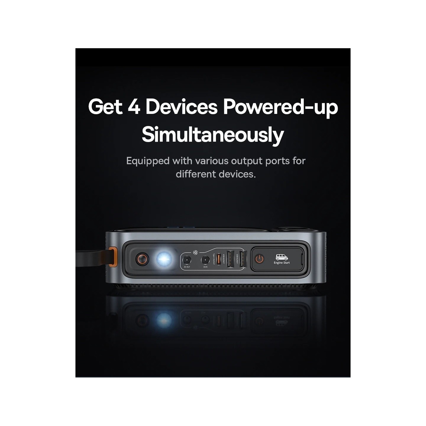 Baseus Car Jump Start Booster & Powerbank - 26800maH 3000A — Buy in Cyprus with Fast Delivery