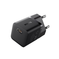 Buy Baseus Charger Wall 25W USB-C - GAN5 Mini - EU Black in Cyprus, Nicosia, Limassol, Larnaka, Pafos