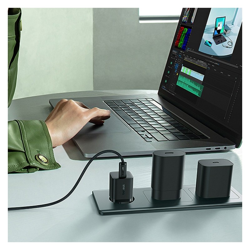 Buy Baseus Charger Wall 25W USB-C - GAN5 Mini - EU Black in Cyprus, Nicosia, Limassol, Larnaka, Pafos