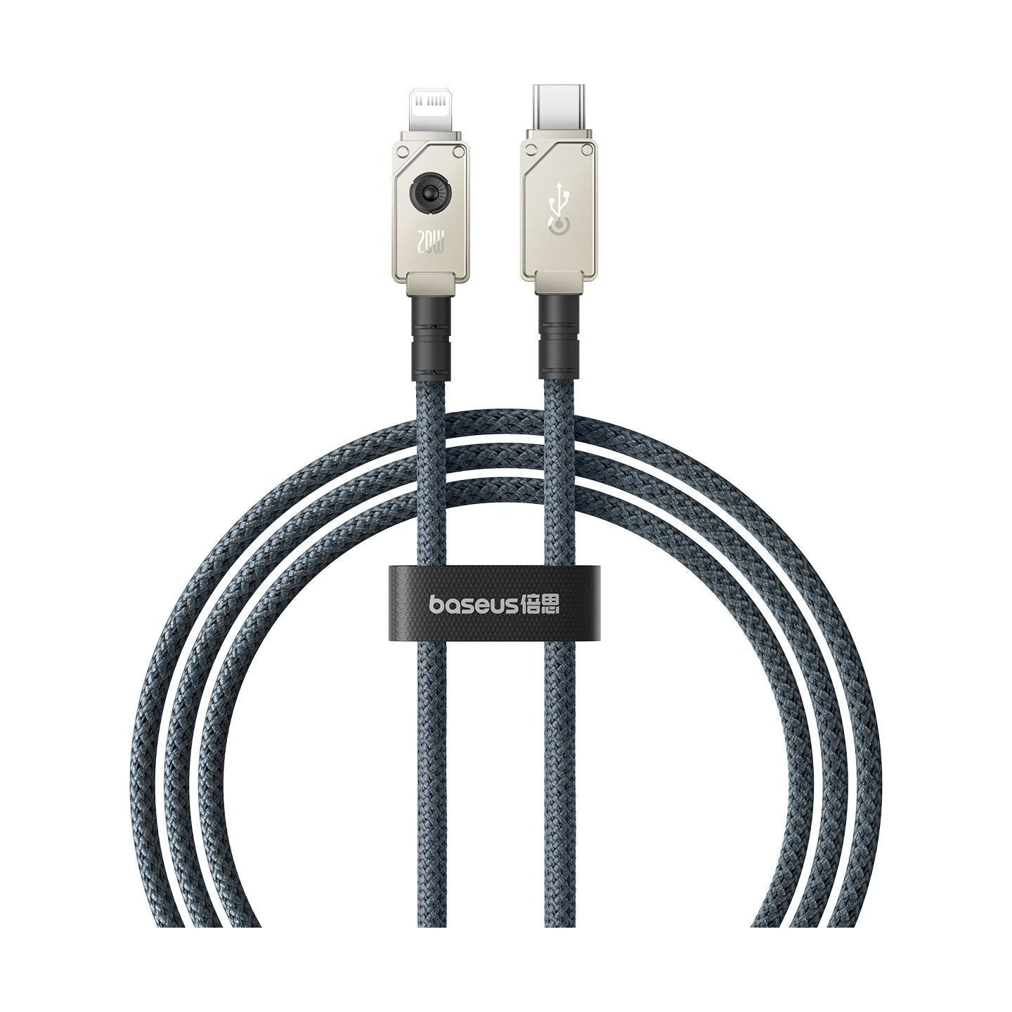 Baseus Cable Lightning to USB-C Unbreakable Series - 20W 1.0 White — Buy in Cyprus with Fast Delivery