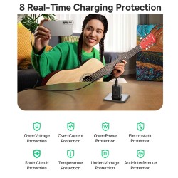 Buy Baseus Charger Wall 25W USB-C - GAN5 Mini - EU Black in Cyprus, Nicosia, Limassol, Larnaka, Pafos