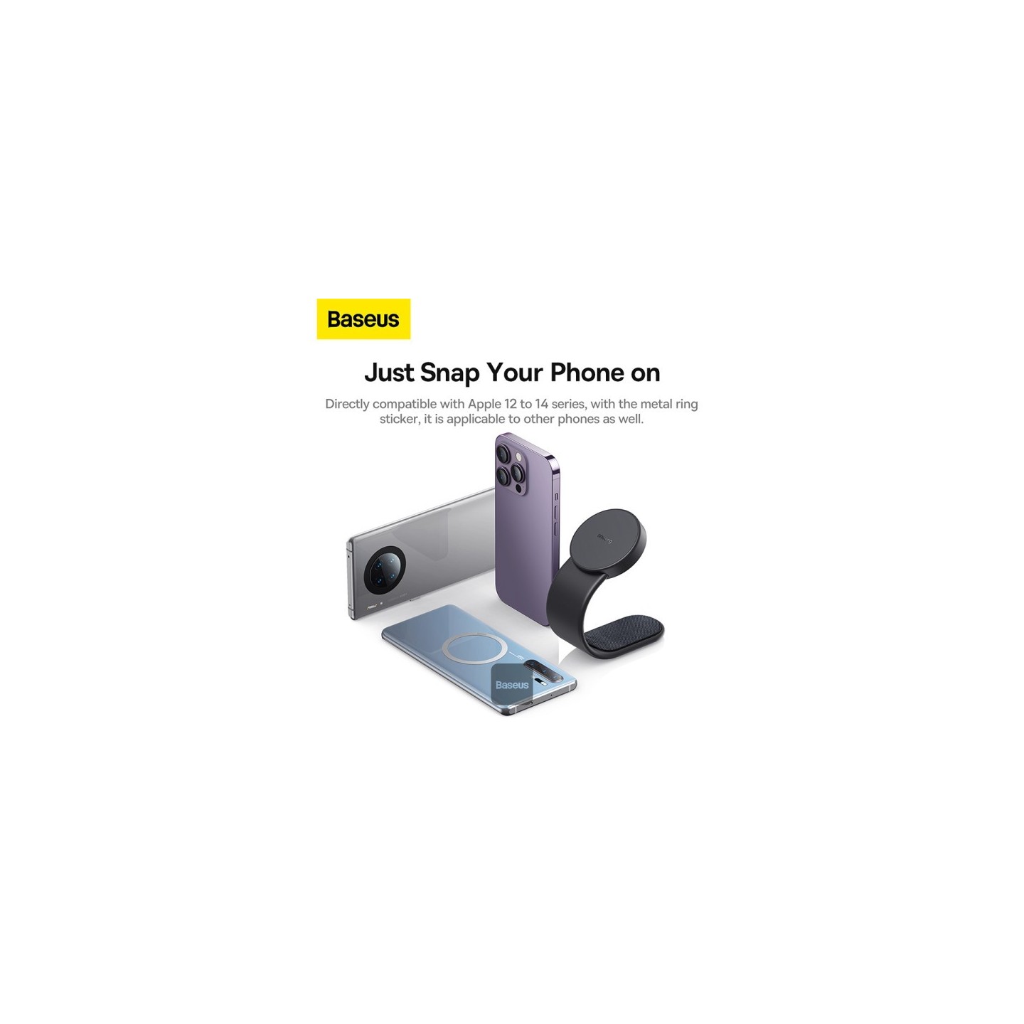 Baseus Stand Tablet And Phones Magnetic - C02 - Black — Buy in Cyprus with Fast Delivery