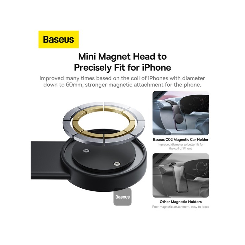 Buy Baseus Stand Tablet And Phones Magnetic - C02 - Black in Cyprus, Nicosia, Limassol, Larnaka, Pafos