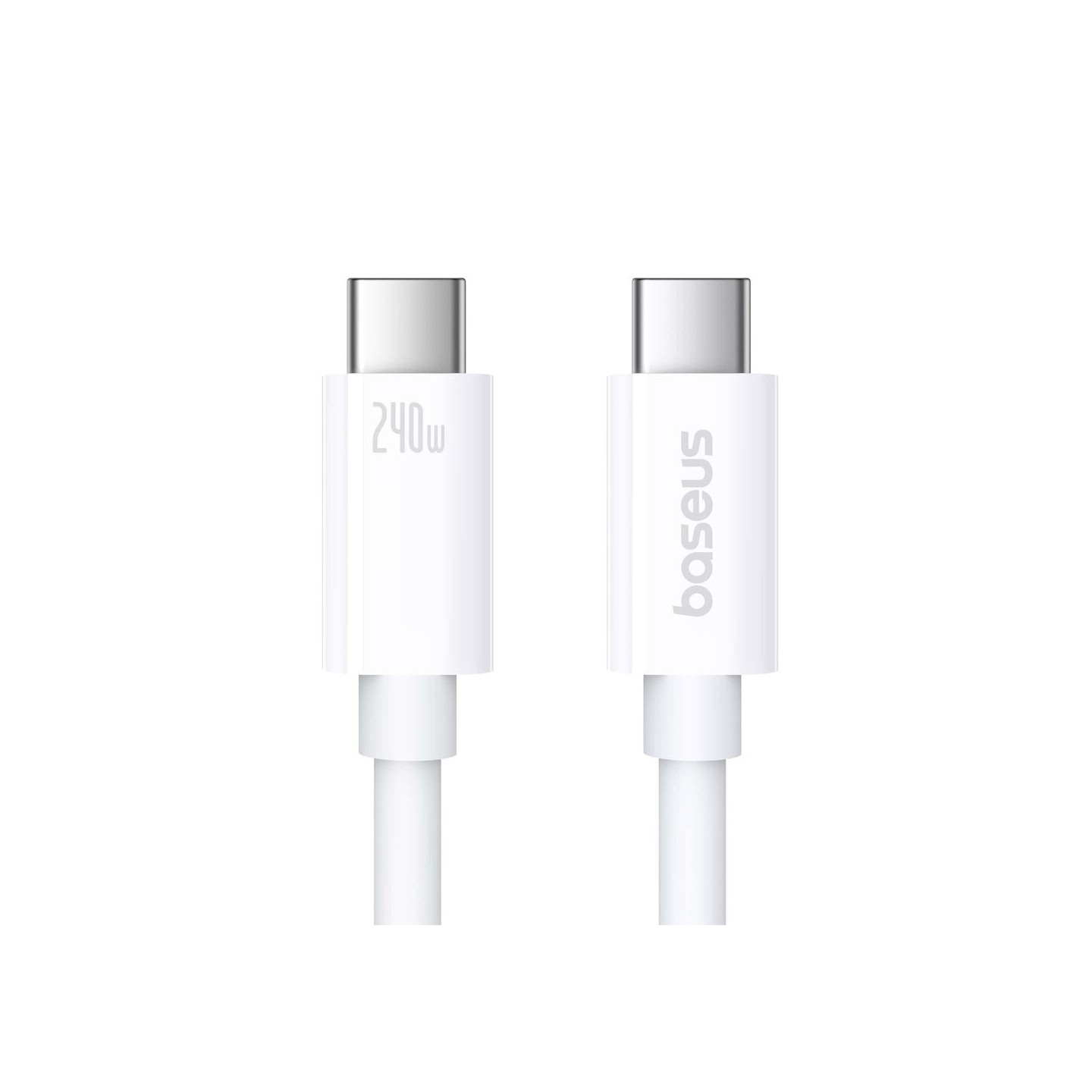 Baseus Superior Series 2 USB4 USB-C to USB-C 240W 40Gbps 1m White (Boxed) — Buy in Cyprus with Fast Delivery