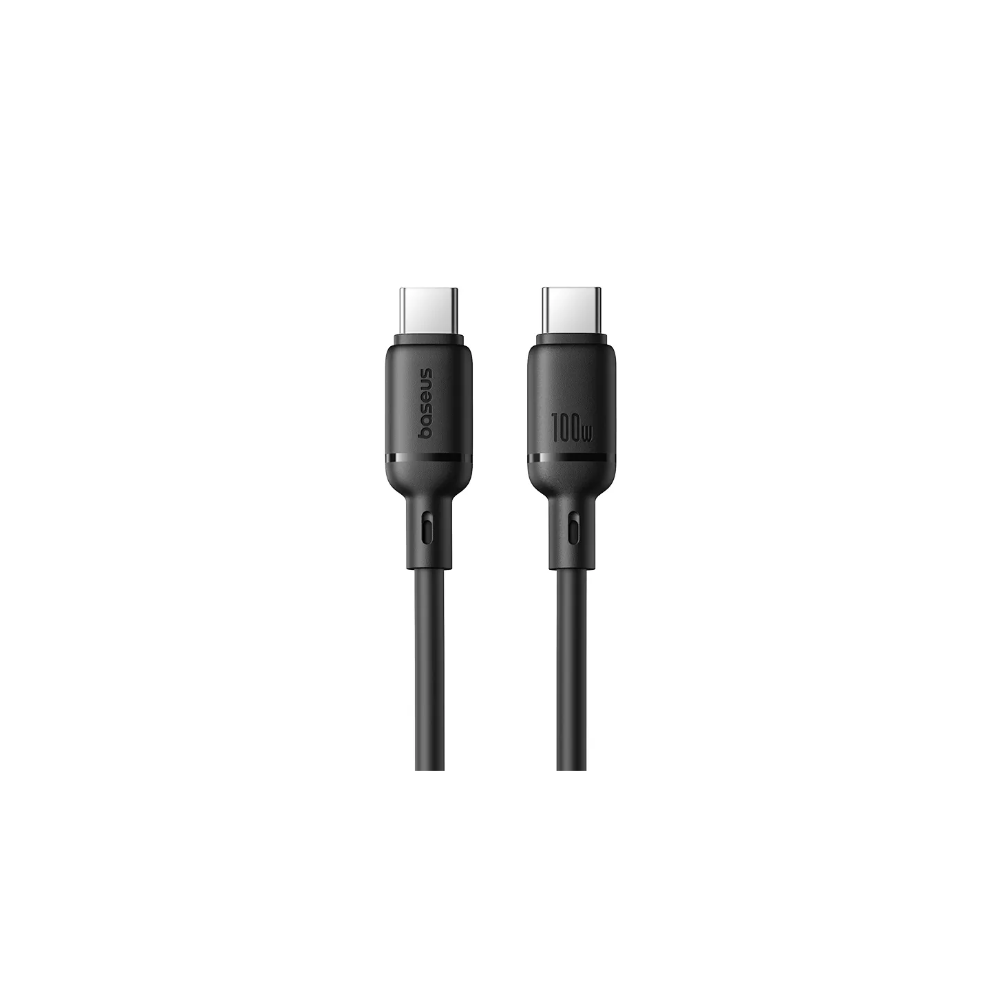 Baseus Silky Series USB-C to USB-C 1.0m 100W Cable Black (Boxed) — Buy in Cyprus with Fast Delivery