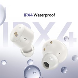 Buy Baseus Headphones In Ear Beans TWS Bowie - E18 - White in Cyprus, Nicosia, Limassol, Larnaka, Pafos