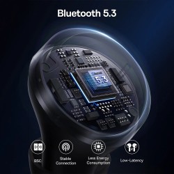 Buy Baseus Headphones In Ear Beans TWS Bowie - E18 - White in Cyprus, Nicosia, Limassol, Larnaka, Pafos