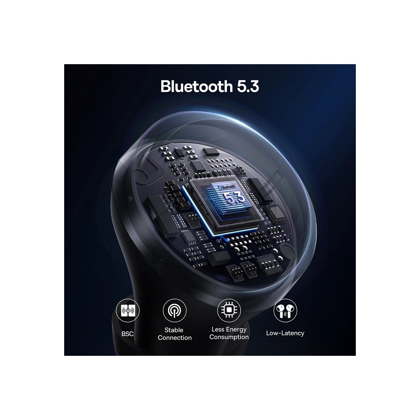 Baseus Headphones In Ear Beans TWS Bowie - E18 - White — Buy in Cyprus with Fast Delivery