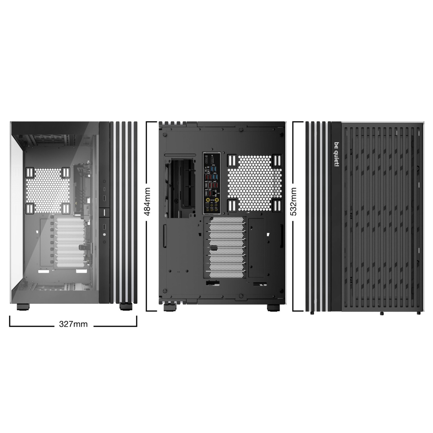 be quiet! Light Base 900 DX Full-Tower PC Case Black 3m ARGB E-ATX (Boxed) — Buy in Cyprus with Fast Delivery