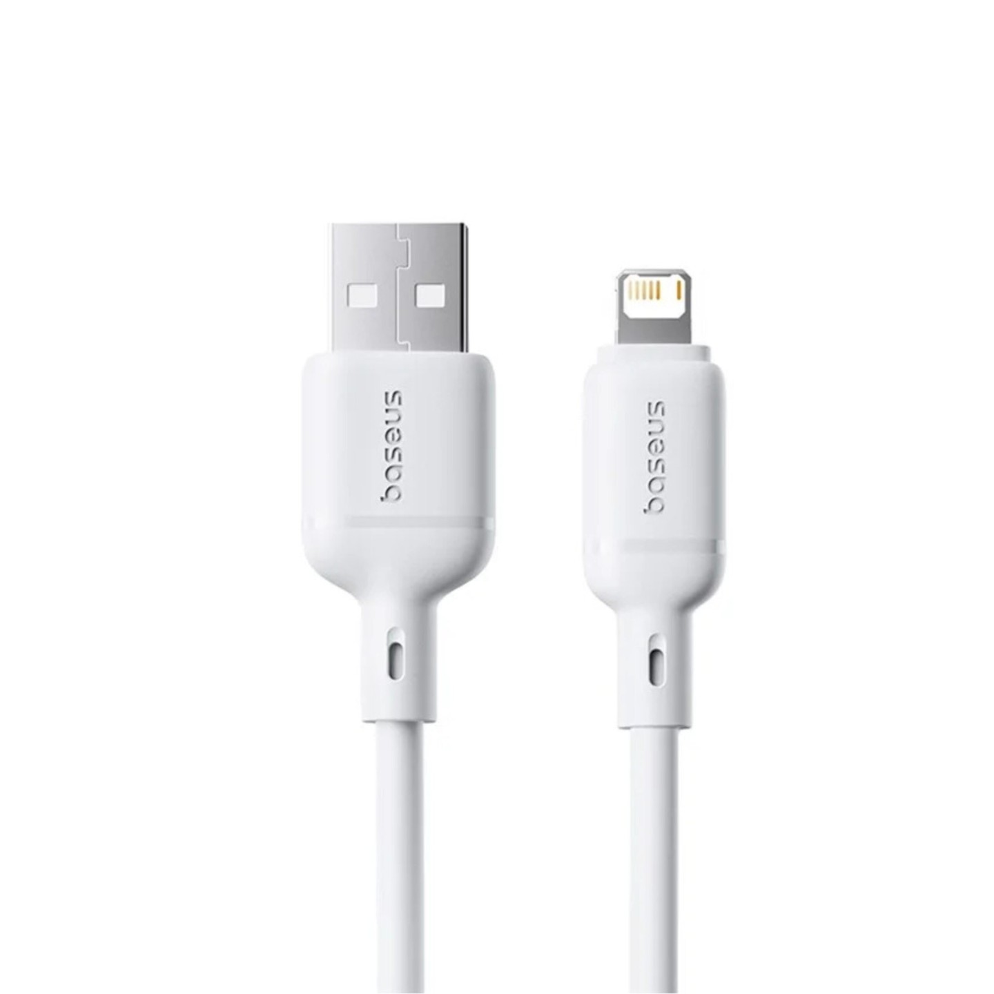Baseus Cable Lightning to USB-A Silky Series - 2.0m White — Buy in Cyprus with Fast Delivery