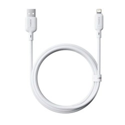 Buy Baseus Cable Lightning to USB-A Silky Series - 2.0m White in Cyprus, Nicosia, Limassol, Larnaka, Pafos