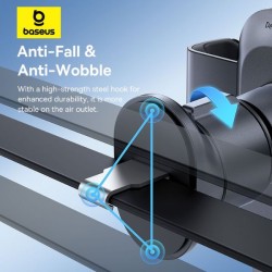 Buy Baseus Car Holder - AirVent Gravity METAL AGE GO in Cyprus, Nicosia, Limassol, Larnaka, Pafos