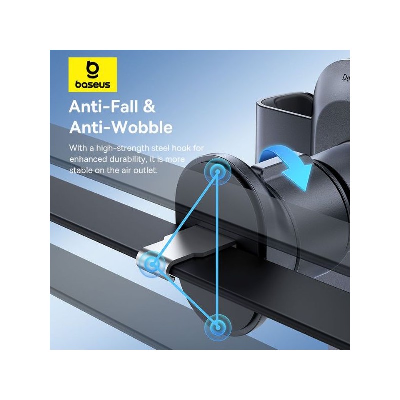 Buy Baseus Car Holder - AirVent Gravity METAL AGE GO in Cyprus, Nicosia, Limassol, Larnaka, Pafos