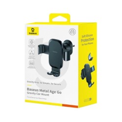 Buy Baseus Car Holder - AirVent Gravity METAL AGE GO in Cyprus, Nicosia, Limassol, Larnaka, Pafos