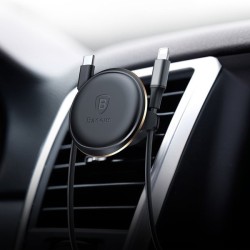 Buy Baseus Car Holder - AirVent Magnetic Black in Cyprus, Nicosia, Limassol, Larnaka, Pafos