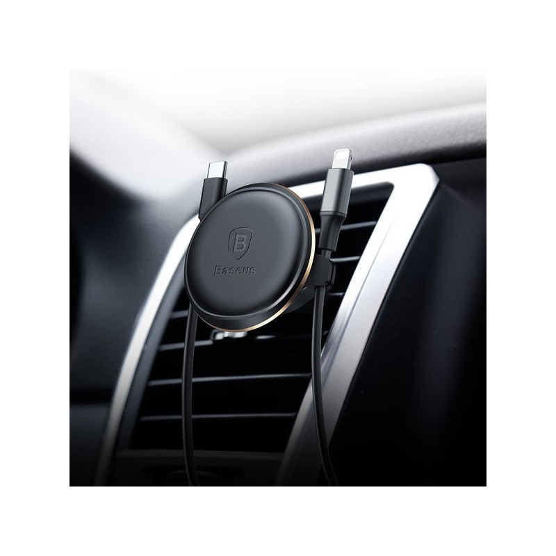 Buy Baseus Car Holder - AirVent Magnetic Black in Cyprus, Nicosia, Limassol, Larnaka, Pafos
