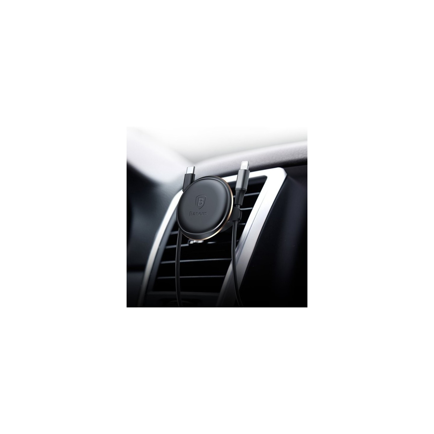 Baseus Car Holder - AirVent Magnetic Black — Buy in Cyprus with Fast Delivery