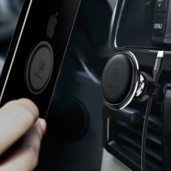 Buy Baseus Car Holder - AirVent Magnetic Black in Cyprus, Nicosia, Limassol, Larnaka, Pafos