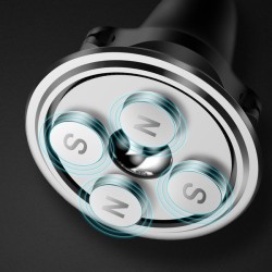 Buy Baseus Car Holder - AirVent Magnetic Black in Cyprus, Nicosia, Limassol, Larnaka, Pafos