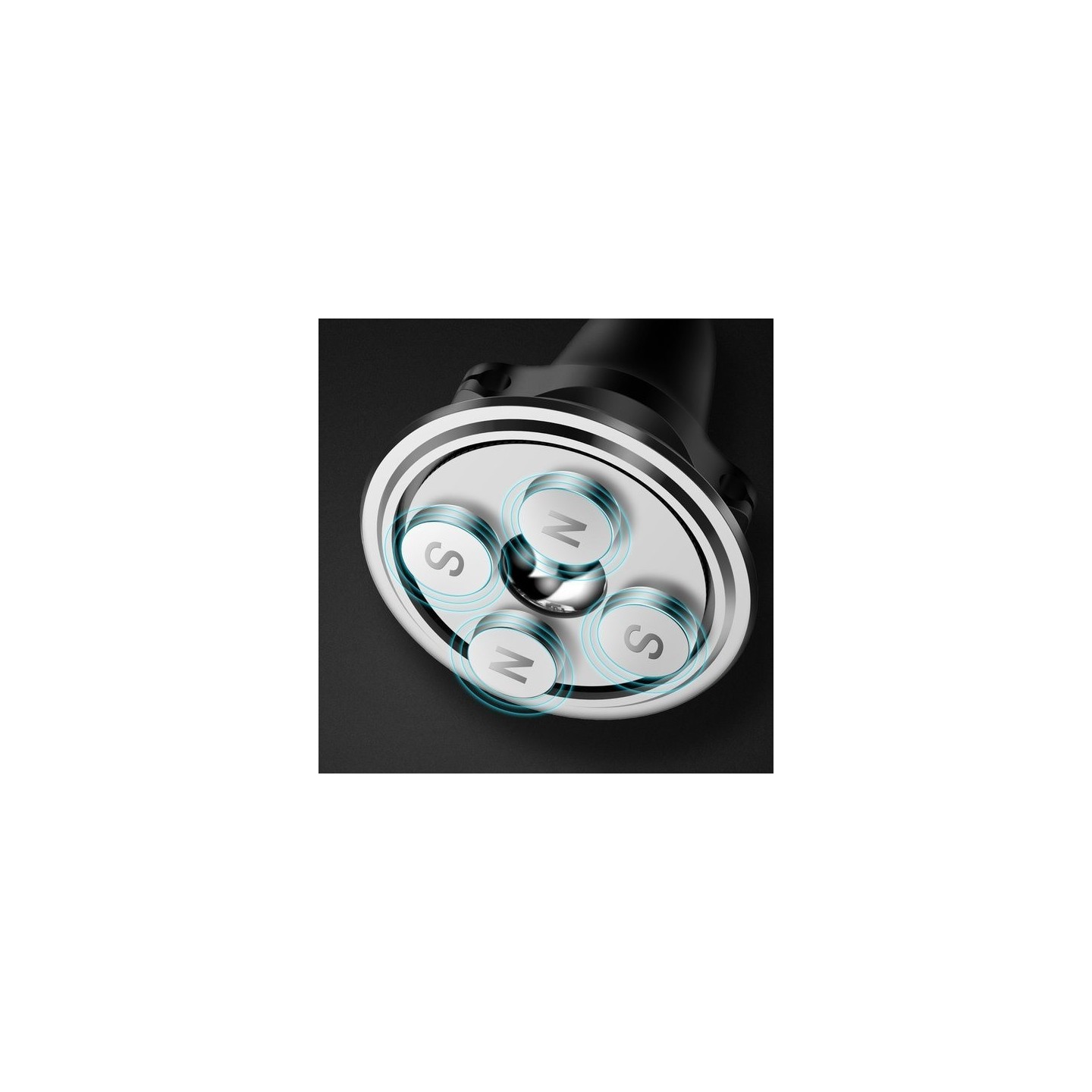 Baseus Car Holder - AirVent Magnetic Black — Buy in Cyprus with Fast Delivery