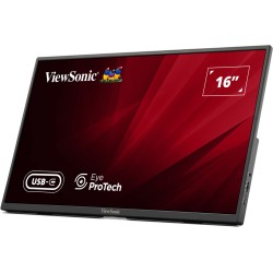 Viewsonic VA1650 15.6" Full-HD IPS Portable Monitor USB-C HDMI PD (Boxed) — Buy in Cyprus with Fast Delivery