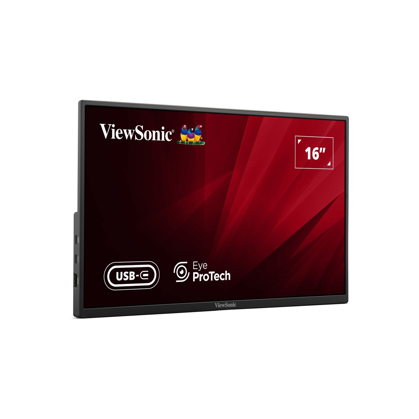 Viewsonic VA1650 15.6" Full-HD IPS Portable Monitor USB-C HDMI PD (Boxed) — Buy in Cyprus with Fast Delivery