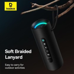 Buy Baseus Speaker Wireless AeQur - VO20 - RGB IPX5 Black in Cyprus, Nicosia, Limassol, Larnaka, Pafos