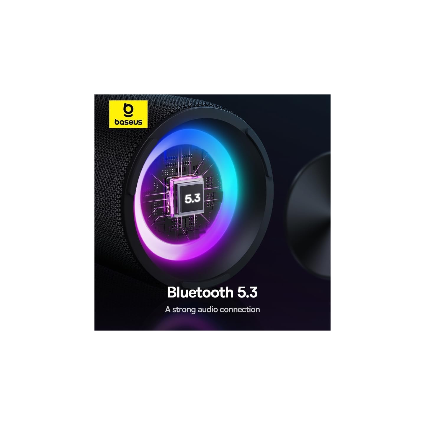 Baseus Speaker Wireless AeQur - VO20 - RGB IPX5 Black — Buy in Cyprus with Fast Delivery