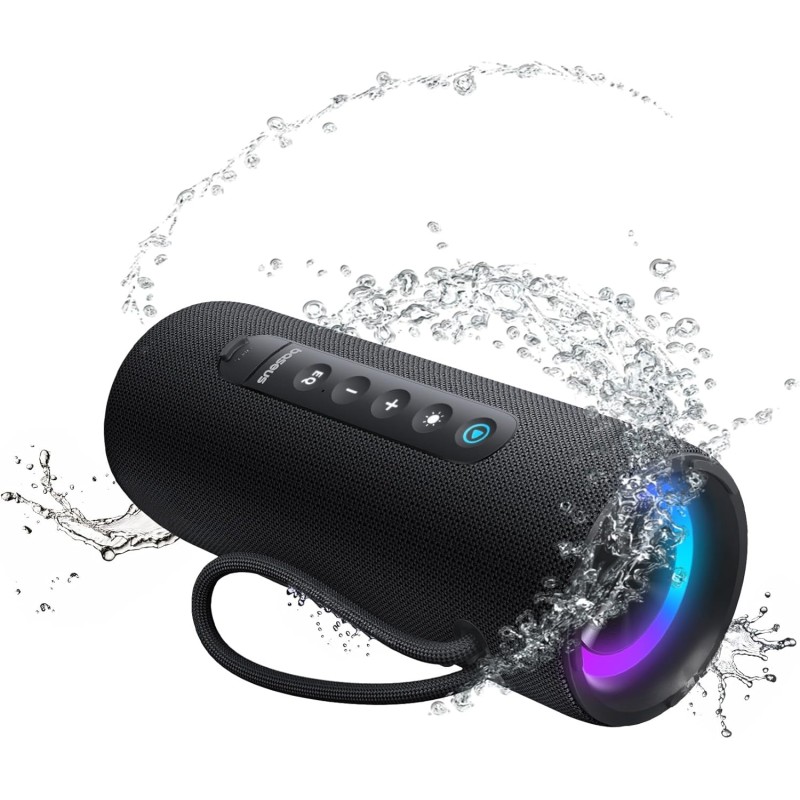 Buy Baseus Speaker Wireless AeQur - VO20 - RGB IPX5 Black in Cyprus, Nicosia, Limassol, Larnaka, Pafos