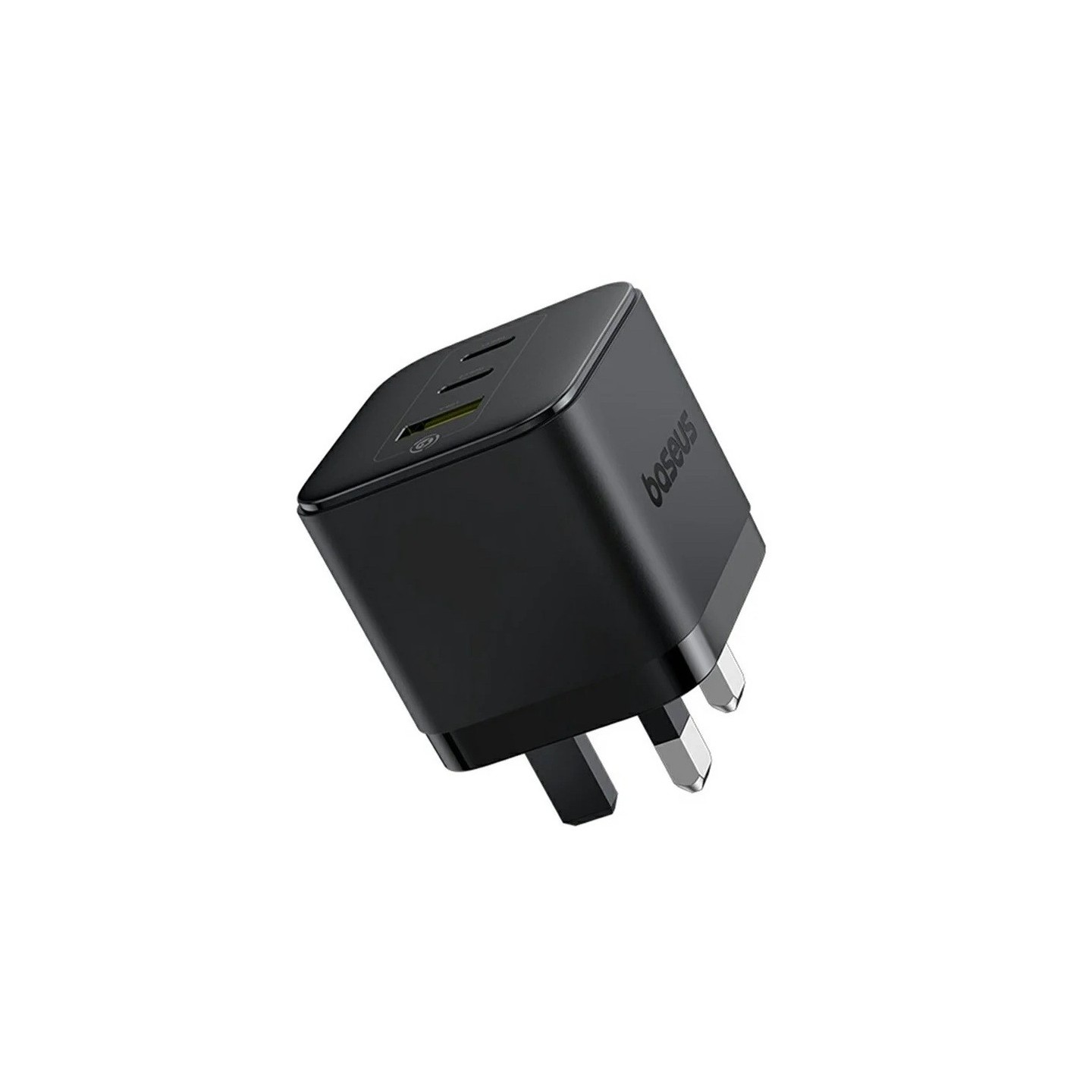 Baseus Charger Wall - 65W 2C+U PALM Series UK Black — Buy in Cyprus with Fast Delivery