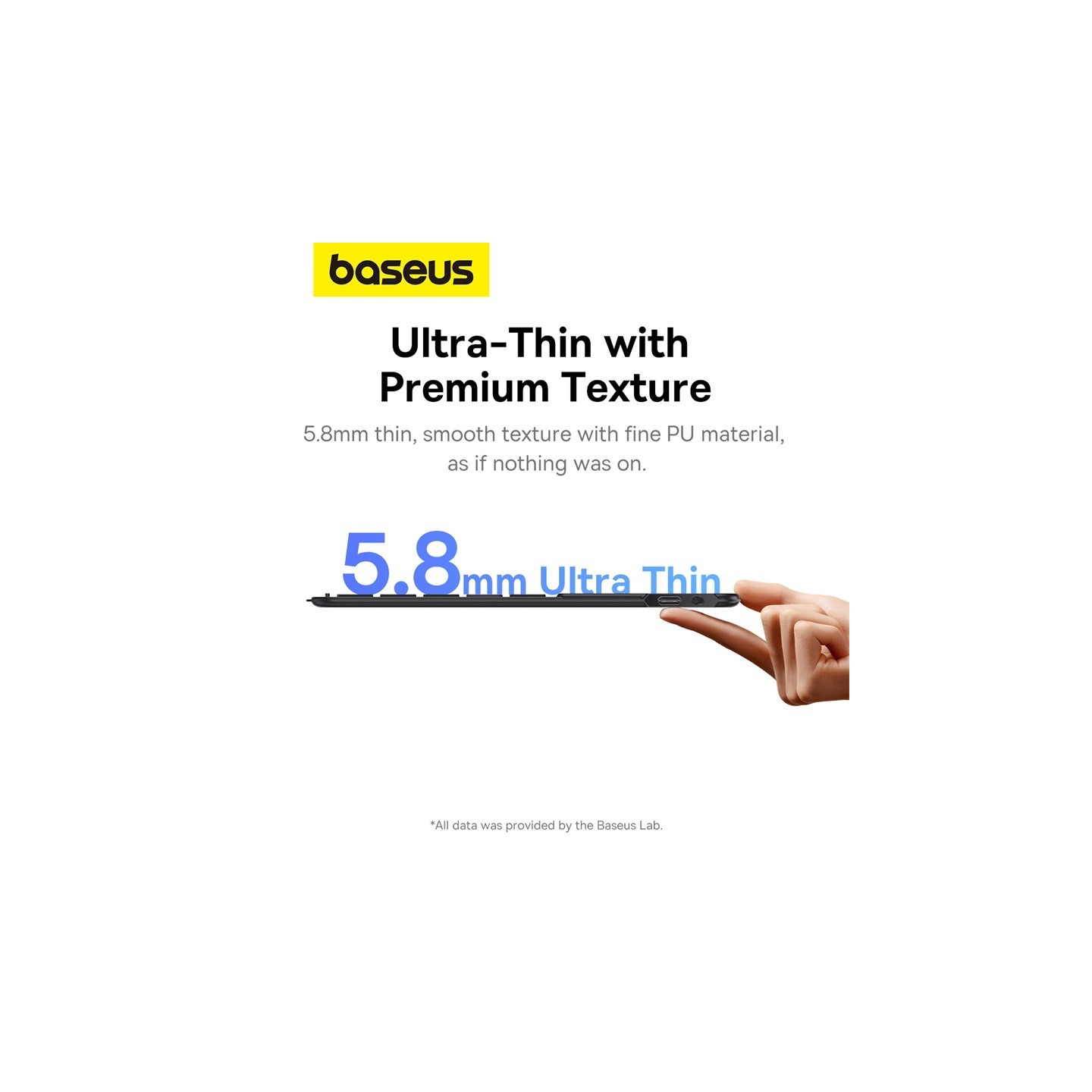 Baseus IT Bluetooth Keyboard with Magnetic Case iPad 12.9'' - Black — Buy in Cyprus with Fast Delivery