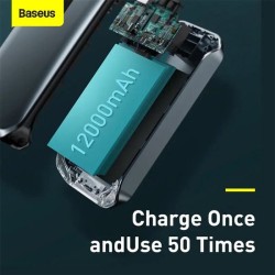 Buy Baseus Car Jump Start Booster & Powerbank - V.2 - 12000mAh 1000A in Cyprus, Nicosia, Limassol, Larnaka, Pafos