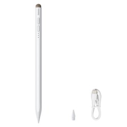 Buy Baseus IT Stylus - Active Passive USB-C with LED Indicators White in Cyprus, Nicosia, Limassol, Larnaka, Pafos