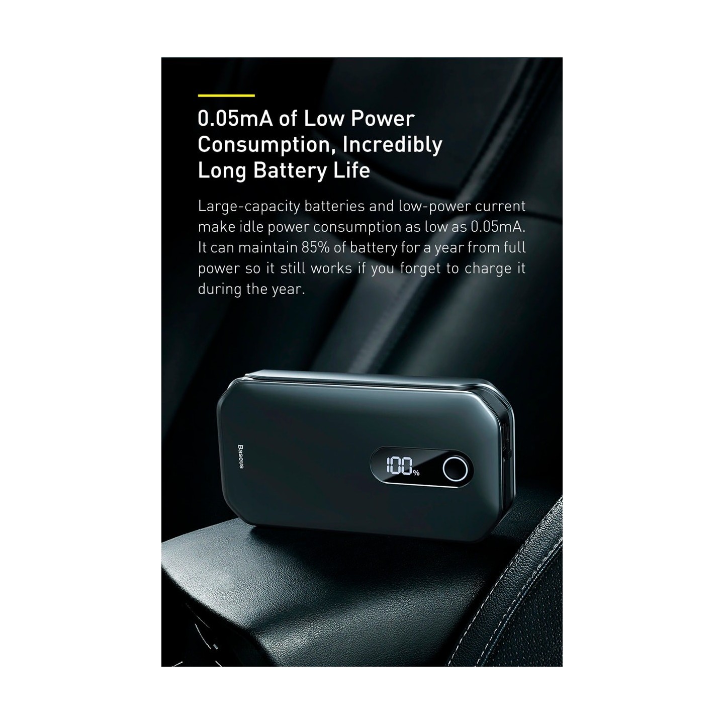 Baseus Car Jump Start Booster & Powerbank - V.2 - 12000mAh 1000A — Buy in Cyprus with Fast Delivery