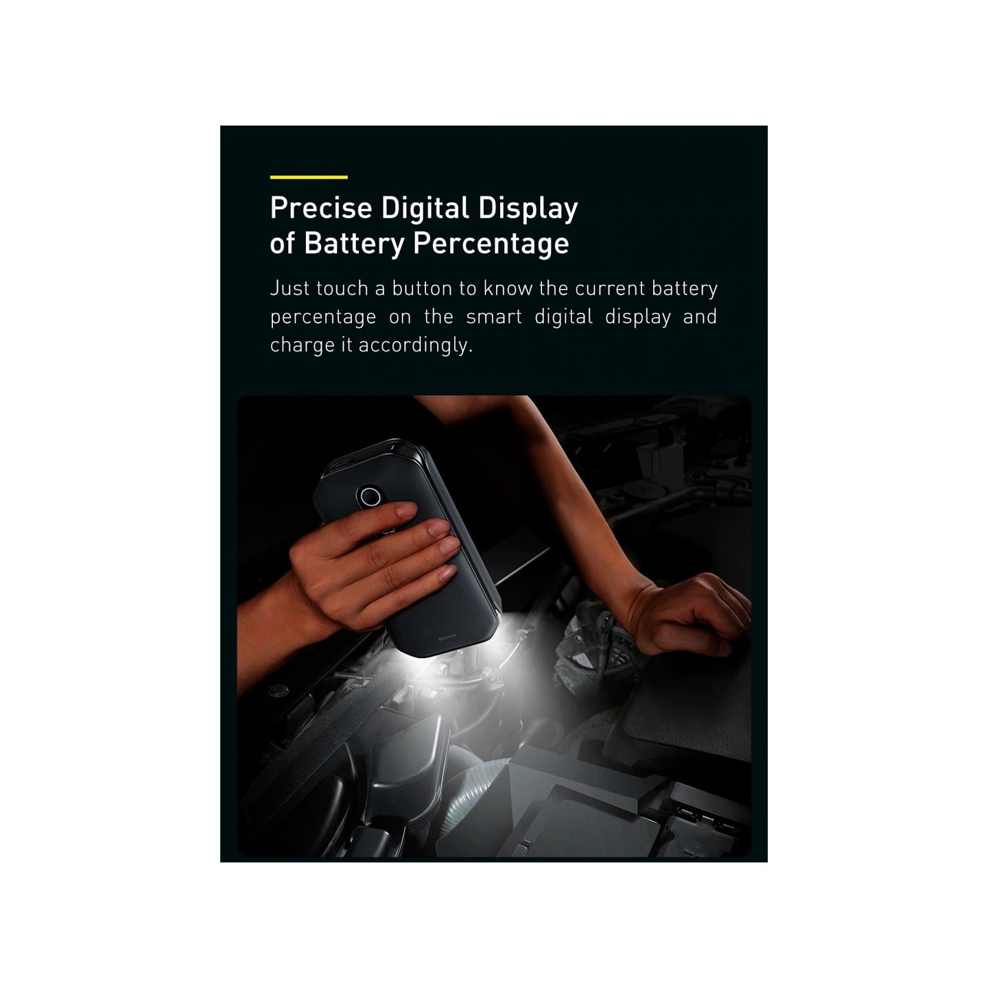 Baseus Car Jump Start Booster & Powerbank - V.2 - 12000mAh 1000A — Buy in Cyprus with Fast Delivery