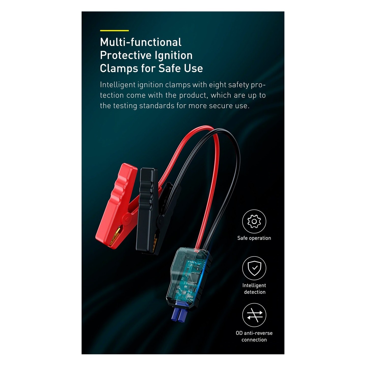 Baseus Car Jump Start Booster & Powerbank - V.2 - 12000mAh 1000A — Buy in Cyprus with Fast Delivery