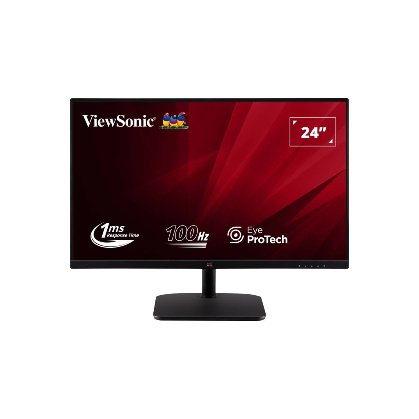 ViewSonic VA2432-H-2 24" Full HD 100Hz IPS Monitor - HDMI/VGA (Boxed) — Buy in Cyprus with Fast Delivery