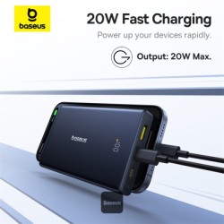 Buy Baseus Powerbank - PicoGo - 20W 10000mAh + Display in Cyprus, Nicosia, Limassol, Larnaka, Pafos