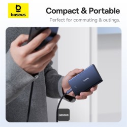 Buy Baseus Powerbank - PicoGo - 20W 10000mAh + Display in Cyprus, Nicosia, Limassol, Larnaka, Pafos