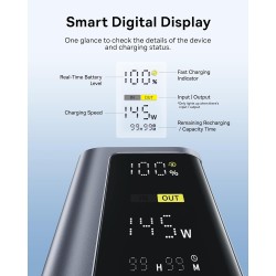 Buy Baseus Powerbank - GP12 - 145W 20800mAh + Display EnerGeek in Cyprus, Nicosia, Limassol, Larnaka, Pafos