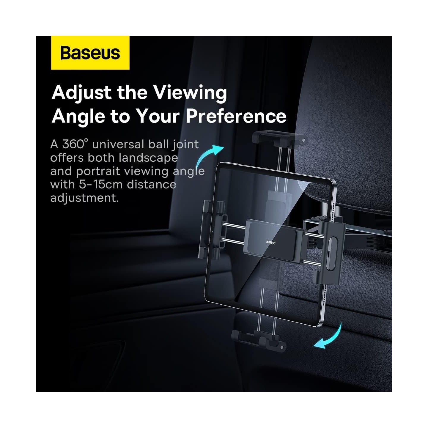 Baseus Car Holder Backseat Car Mount for Tablet - JOYRIDE PRO - Backseat Car Mount for Tablet