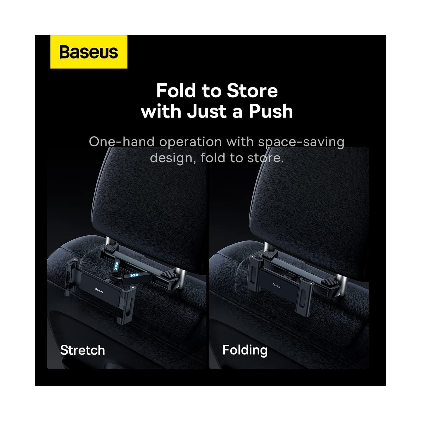 Baseus Car Holder Backseat Car Mount for Tablet - JOYRIDE PRO - Backseat Car Mount for Tablet