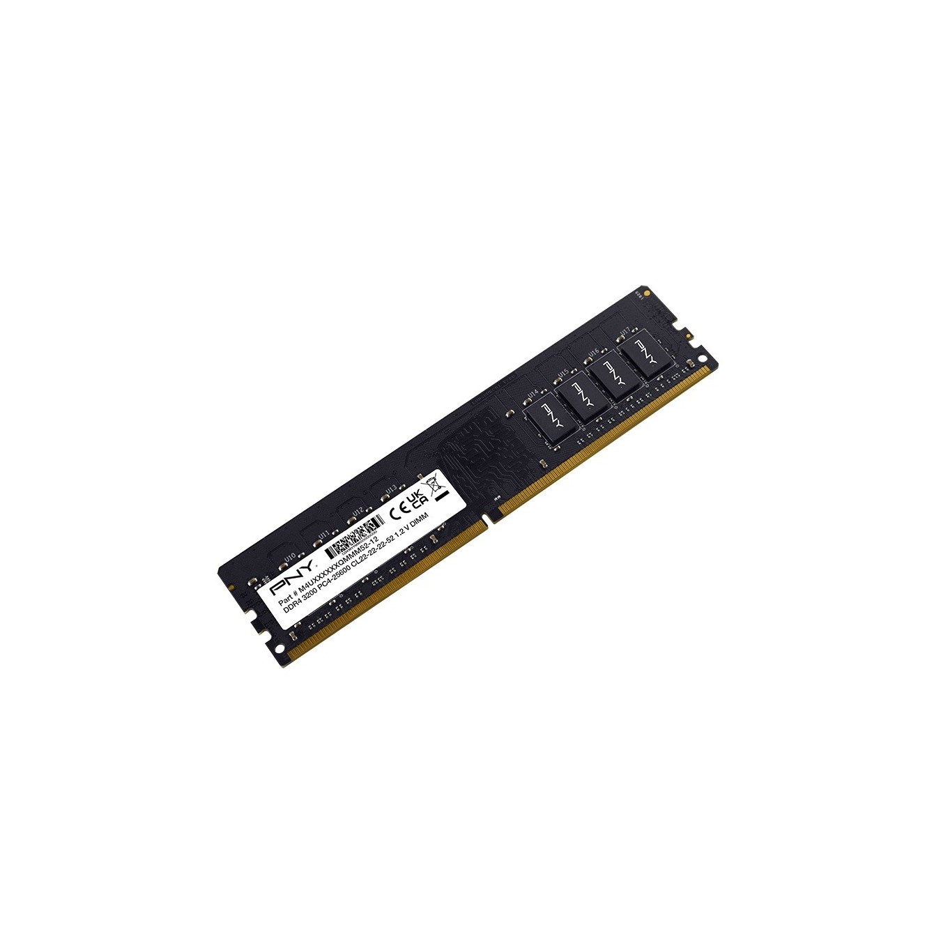 PNY RAM DIMM DDR4 3200MHz CL22 16GB Desktop Memory - DIMM DDR4 3200MHz CL22 16GB — Buy in Cyprus with Fast Delivery
