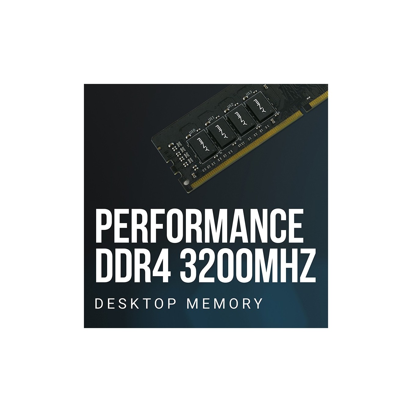 PNY RAM DIMM DDR4 3200MHz CL22 16GB Desktop Memory - DIMM DDR4 3200MHz CL22 16GB — Buy in Cyprus with Fast Delivery