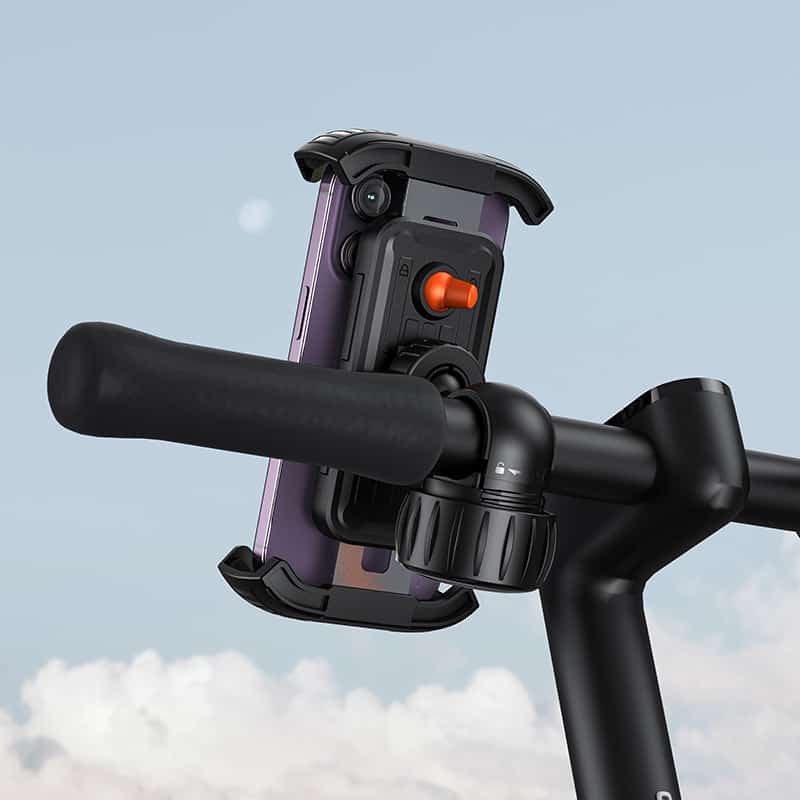 Buy Baseus VA Motorcycle Bicycle Scooter Phone Holder - QUICKGO in Cyprus, Nicosia, Limassol, Larnaka, Pafos