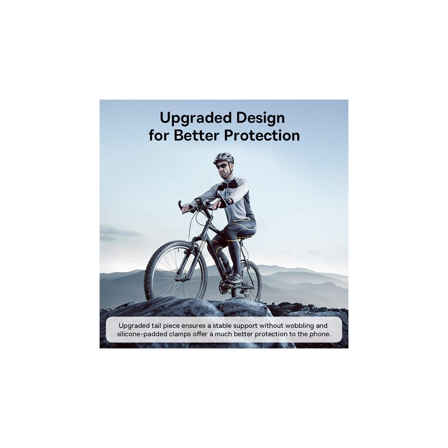 Baseus VA Motorcycle Bicycle Scooter Phone Holder - QUICKGO — Buy in Cyprus with Fast Delivery