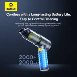 Buy Baseus VA Vacuum Cleaner Car - 5000pa Black in Cyprus, Nicosia, Limassol, Larnaka, Pafos