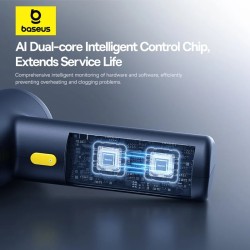 Buy Baseus VA Vacuum Cleaner Car - 5000pa Black in Cyprus, Nicosia, Limassol, Larnaka, Pafos