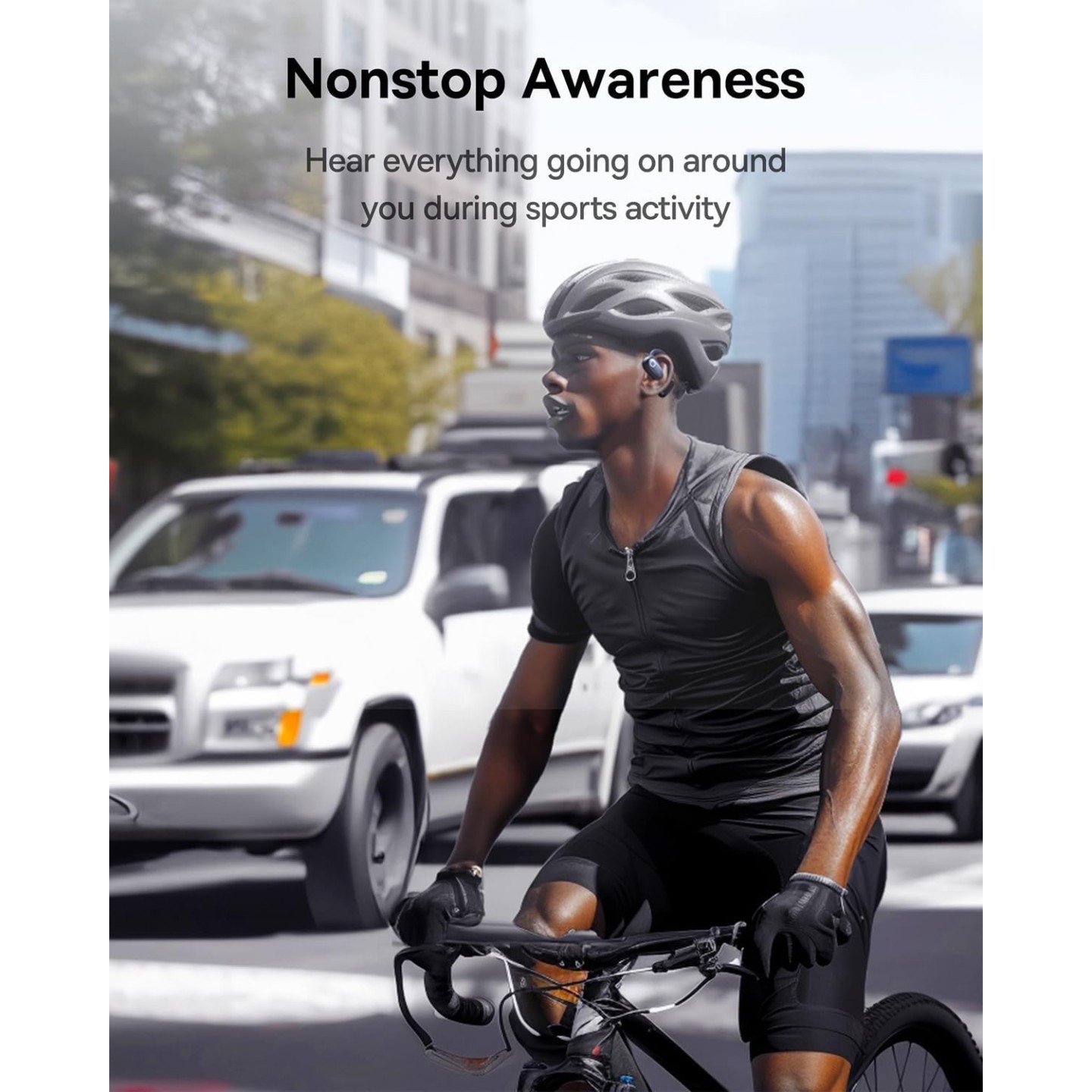 Baseus Headphones Open Ear TWS - Eli Sport 1 - Black — Buy in Cyprus with Fast Delivery